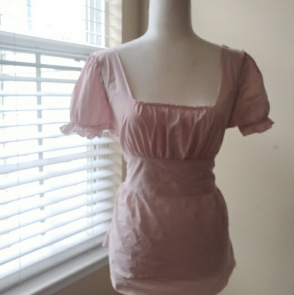 Pale Pink Shakespeare Blouse